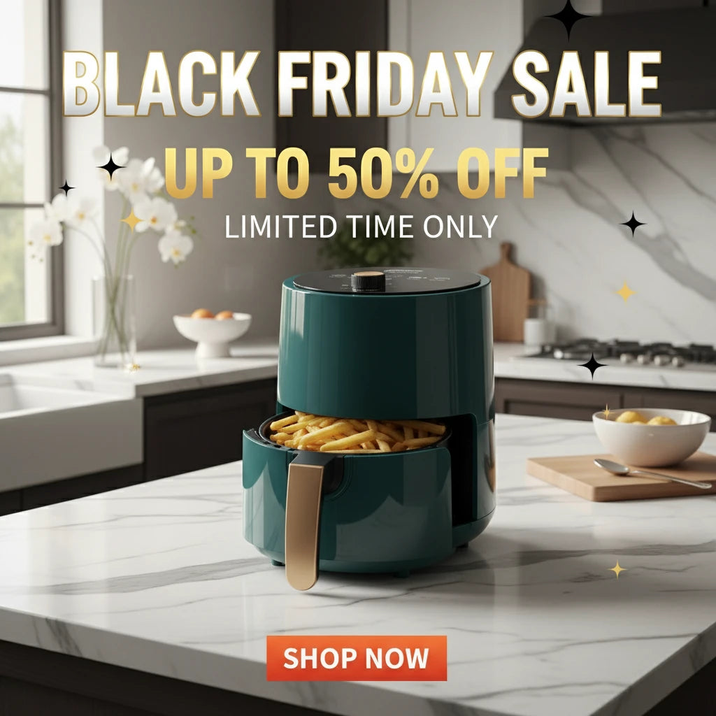 Smart Air Fryer – Large Family Healthy Cooking