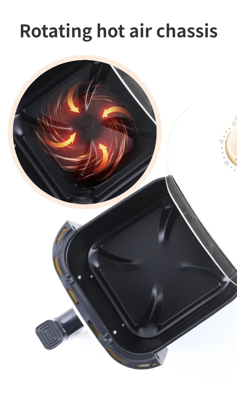 Smart Air Fryer – Large Family Healthy Cooking