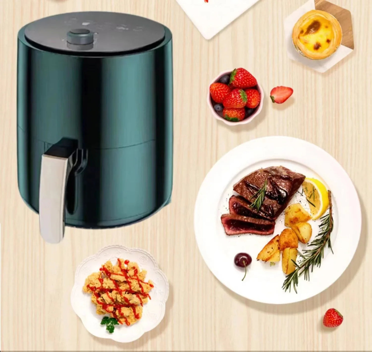 Smart Air Fryer – Large Family Healthy Cooking